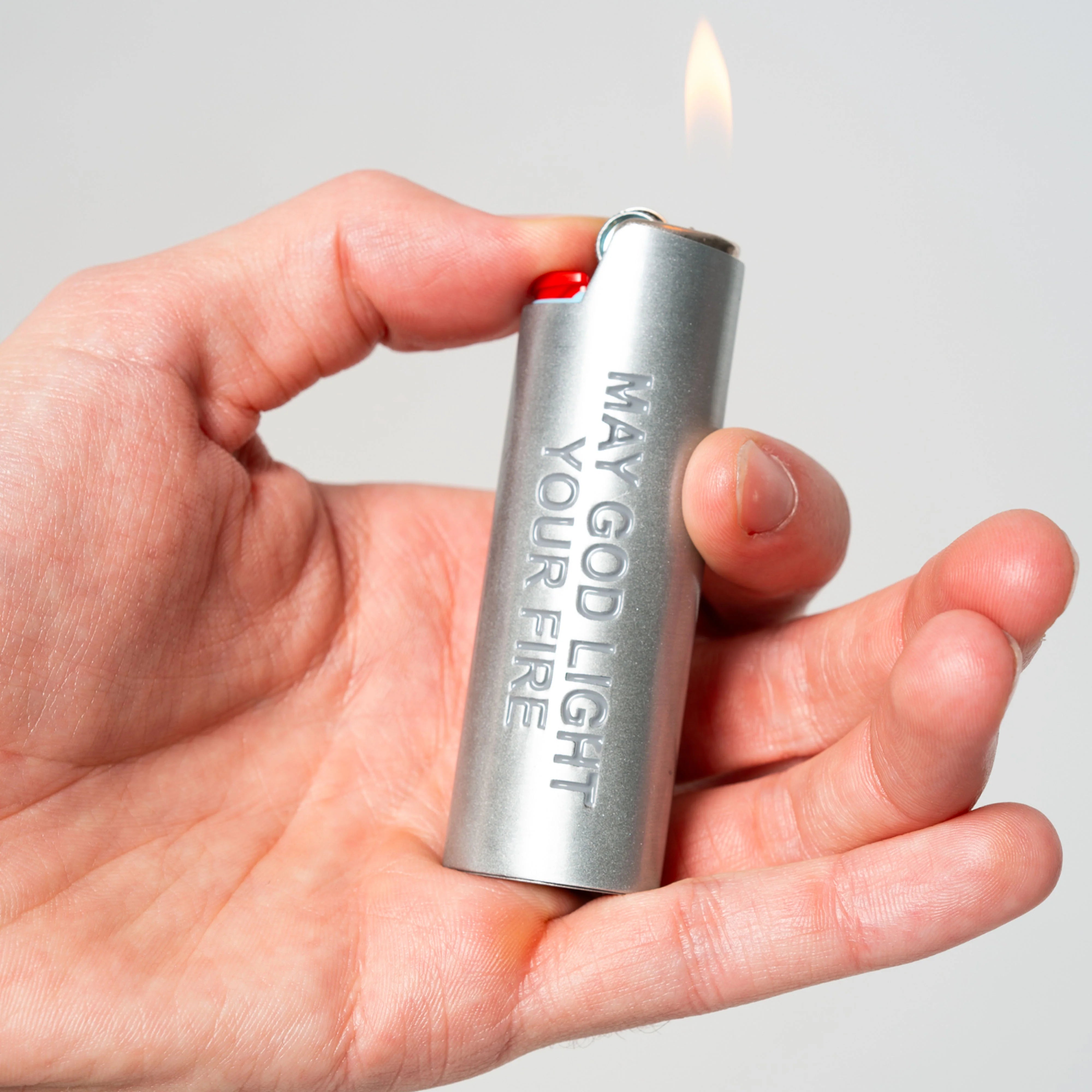 LORD SAVIOR LIGHTER COVER ( SILVER )