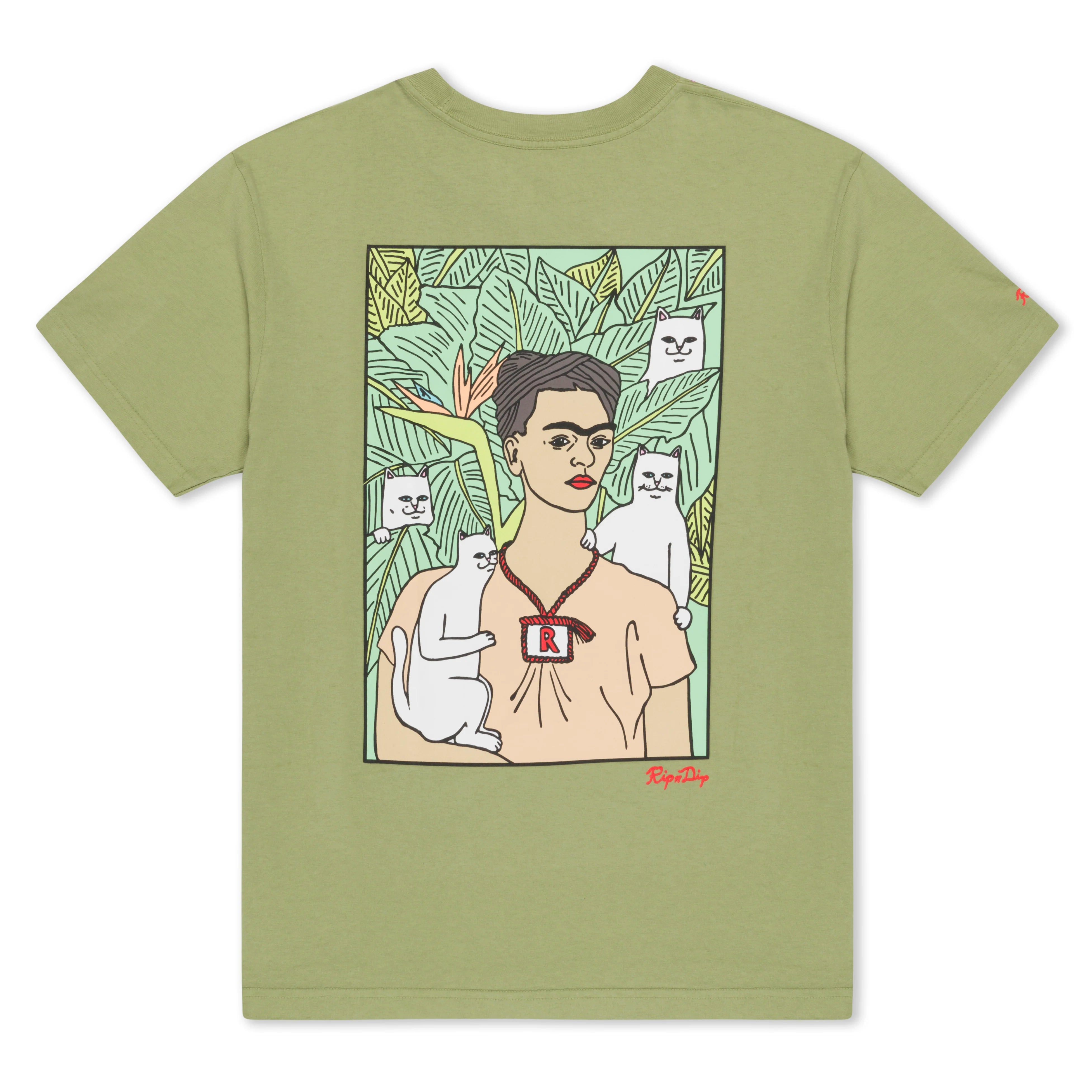 NERMAL PORTRAIT TEE ( LIGHT FOREST )