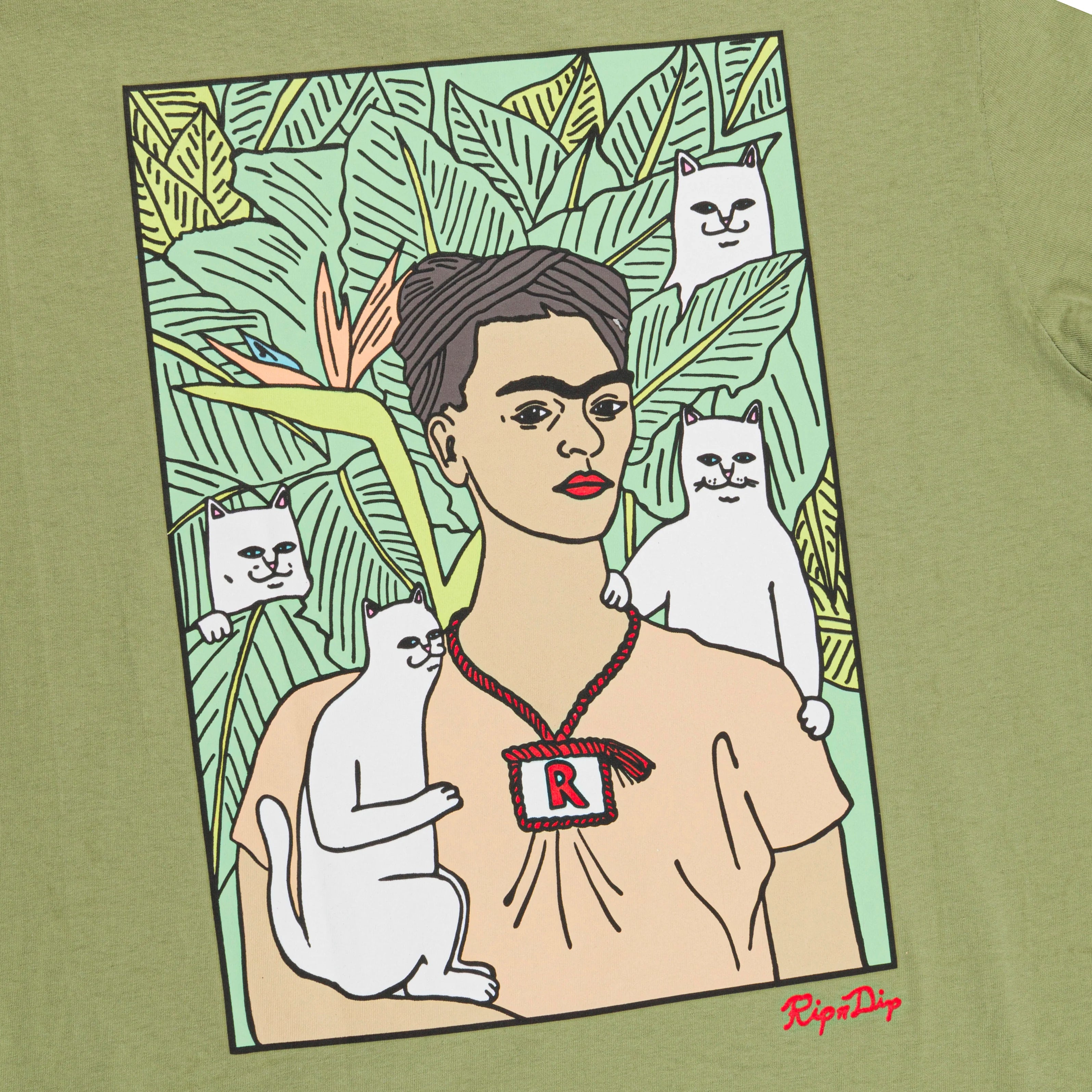 NERMAL PORTRAIT TEE ( LIGHT FOREST )