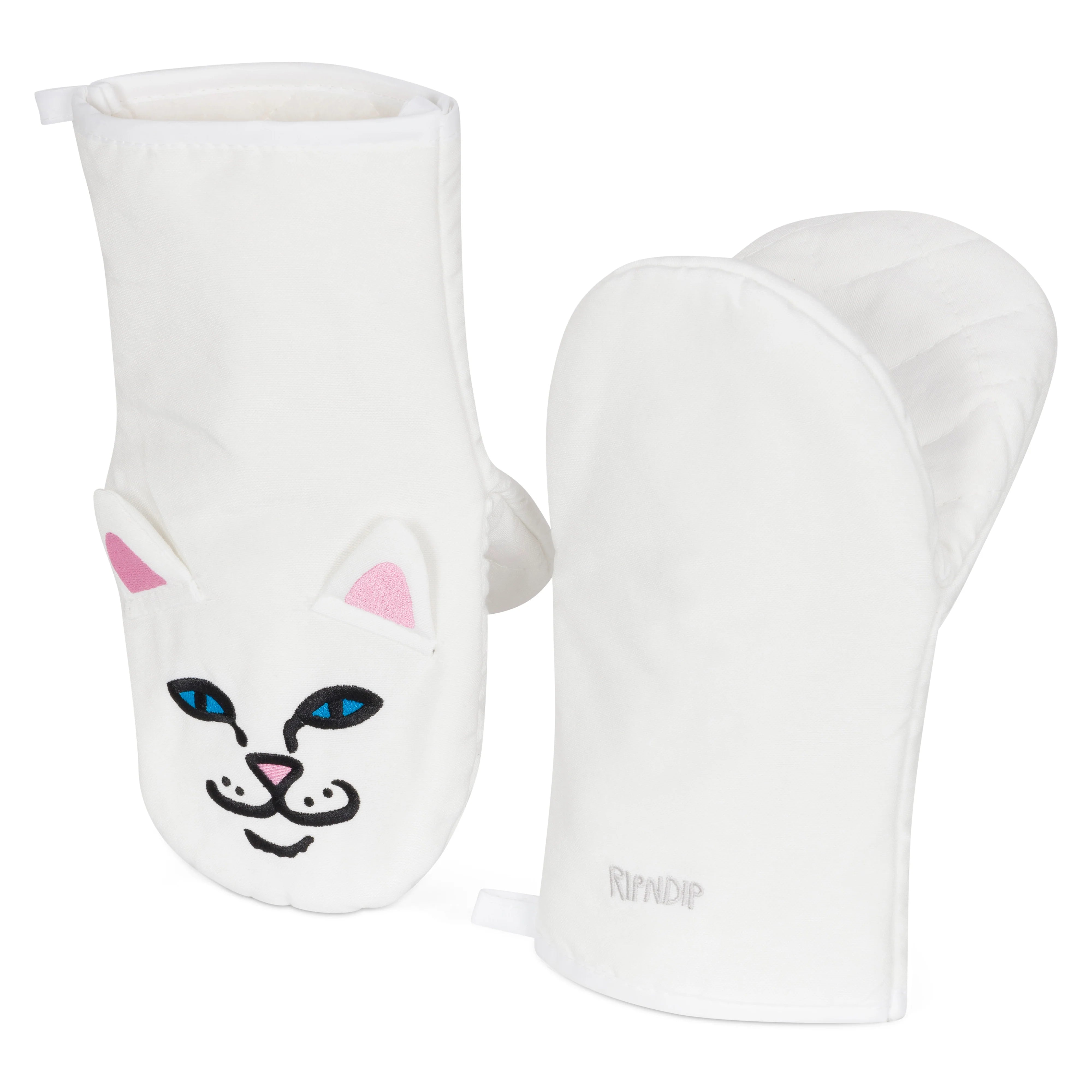 NERMIE OVEN MITTENS ( WHITE )