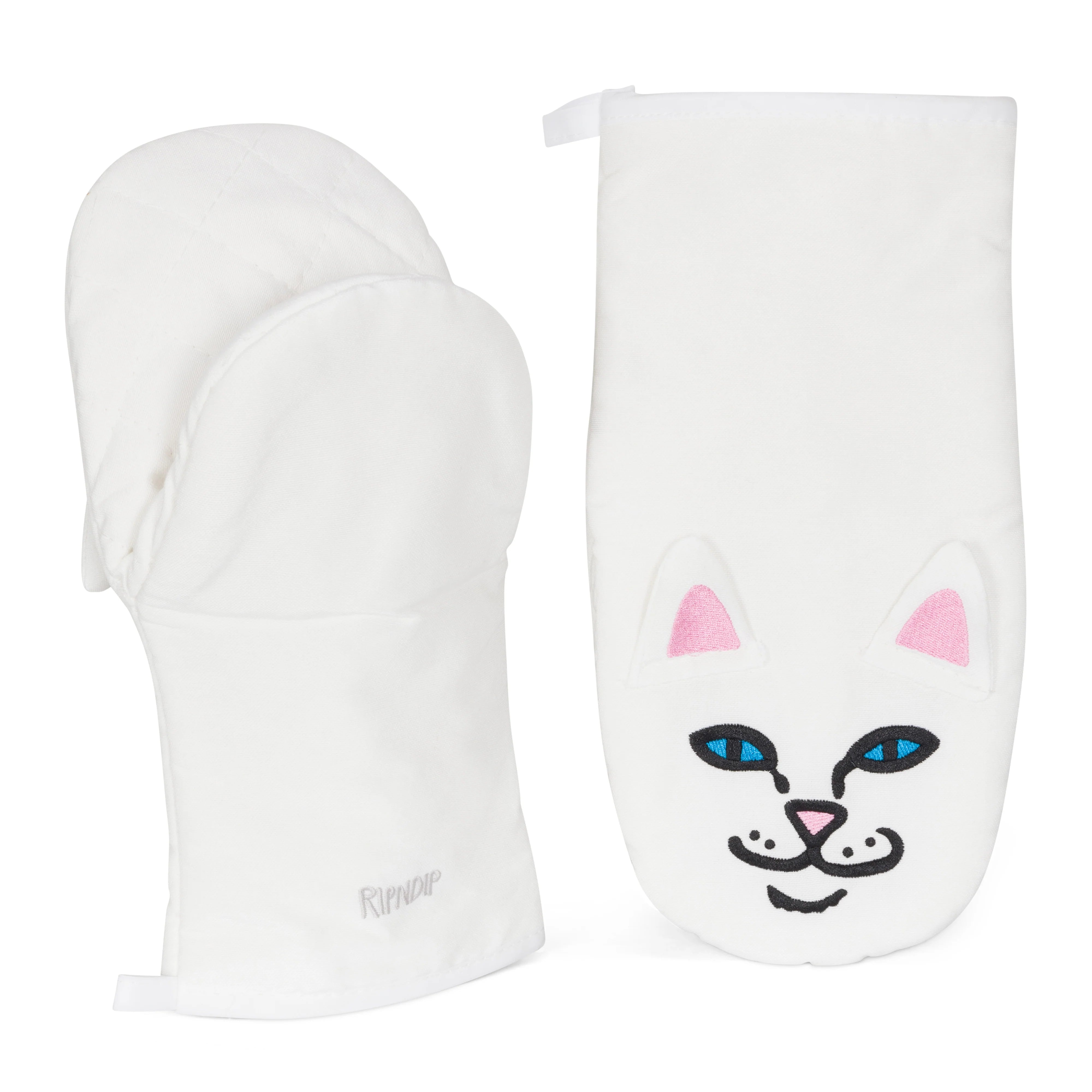 NERMIE OVEN MITTENS ( WHITE )