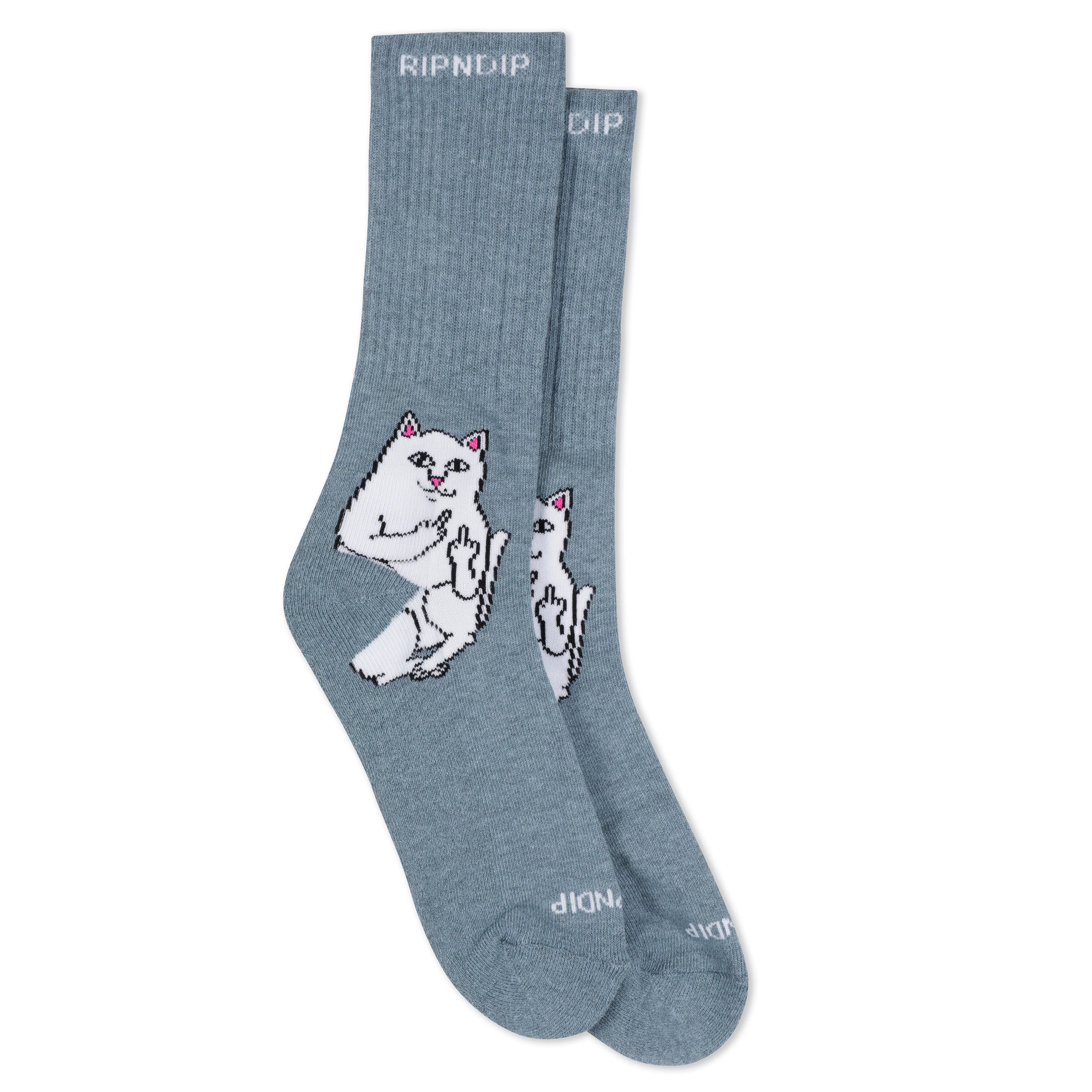 LORD NERMAL SOCKS ( CHARCOAL HEATHER )