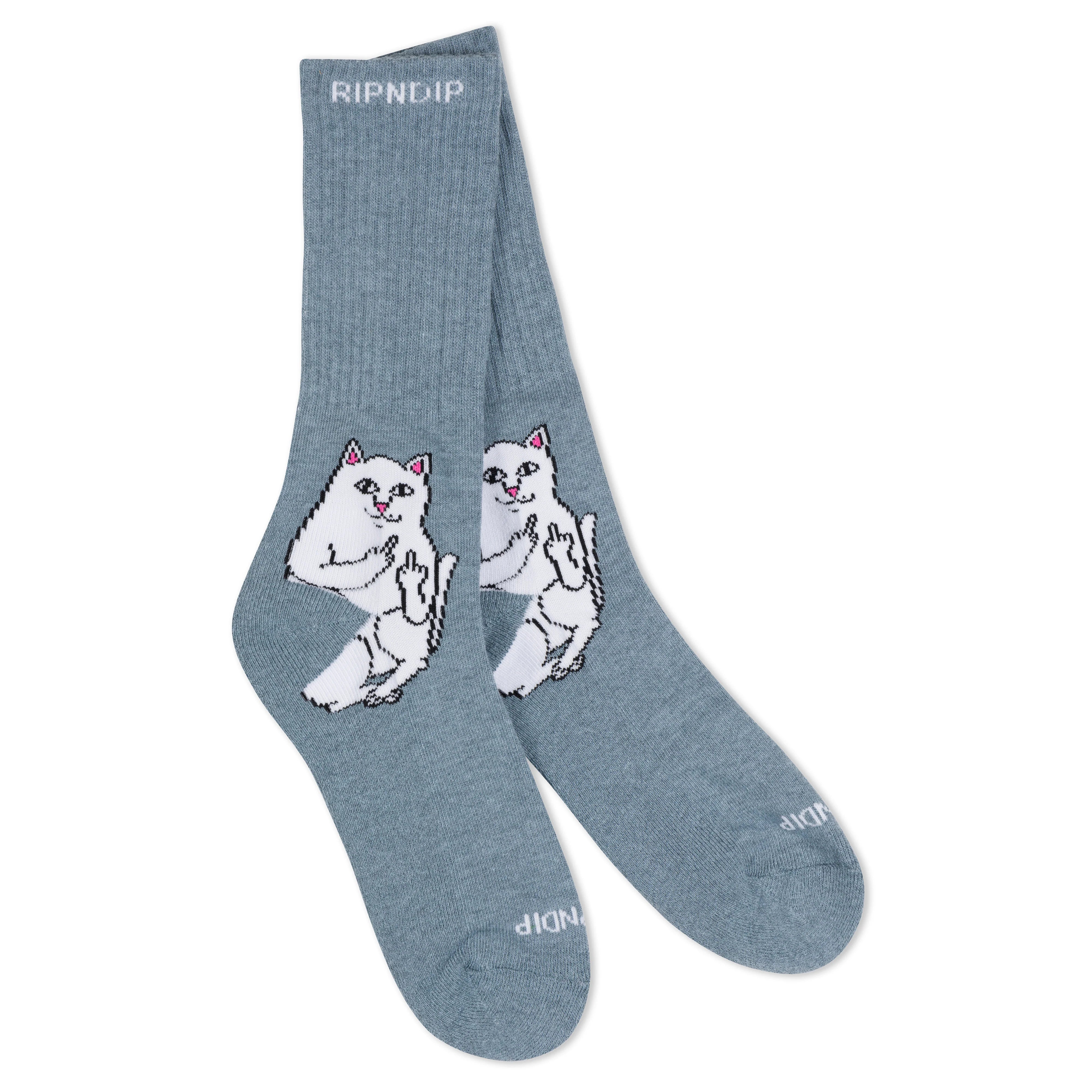 LORD NERMAL SOCKS ( CHARCOAL HEATHER )