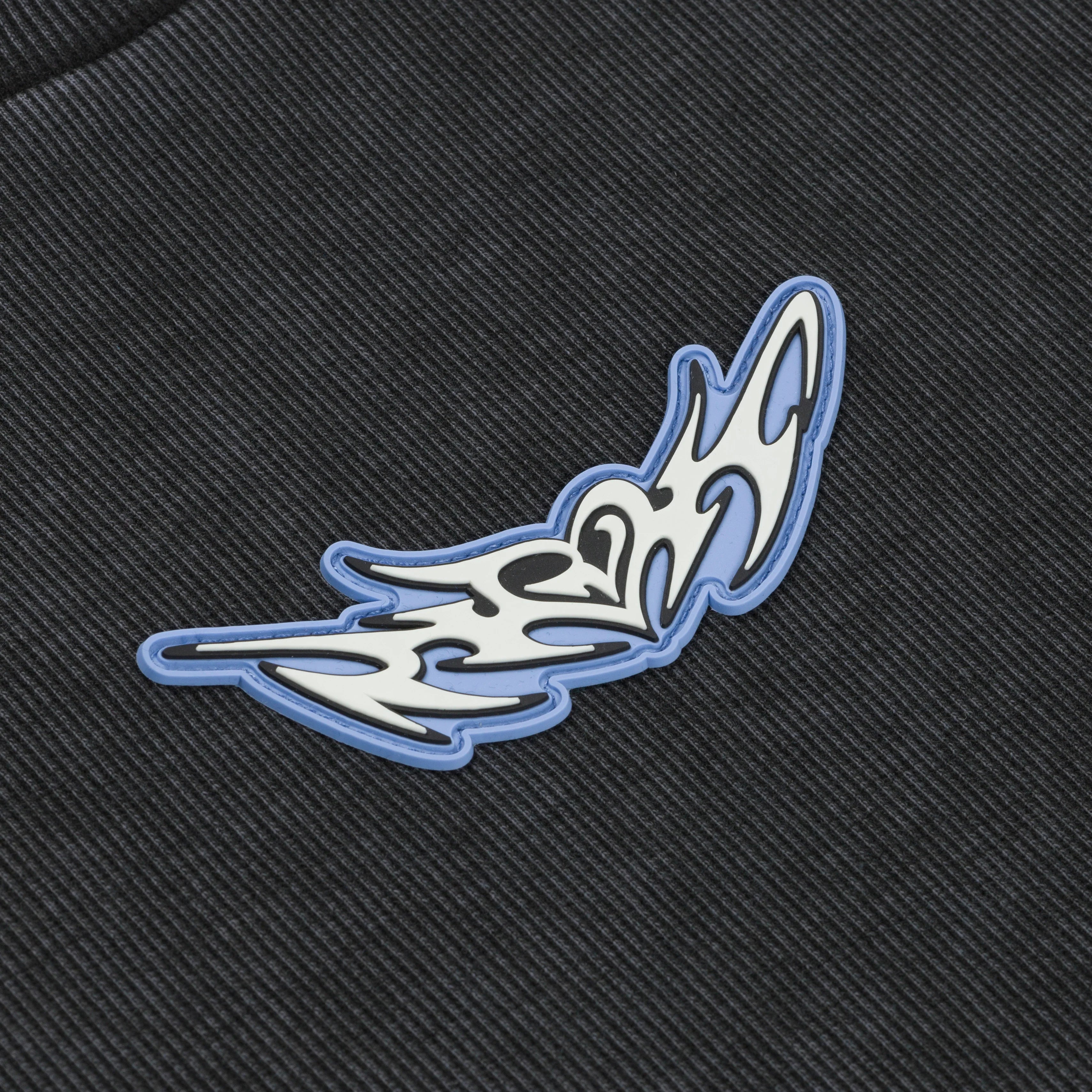 DND CROPPED BABY TEE ( BLACK VINTAGE )