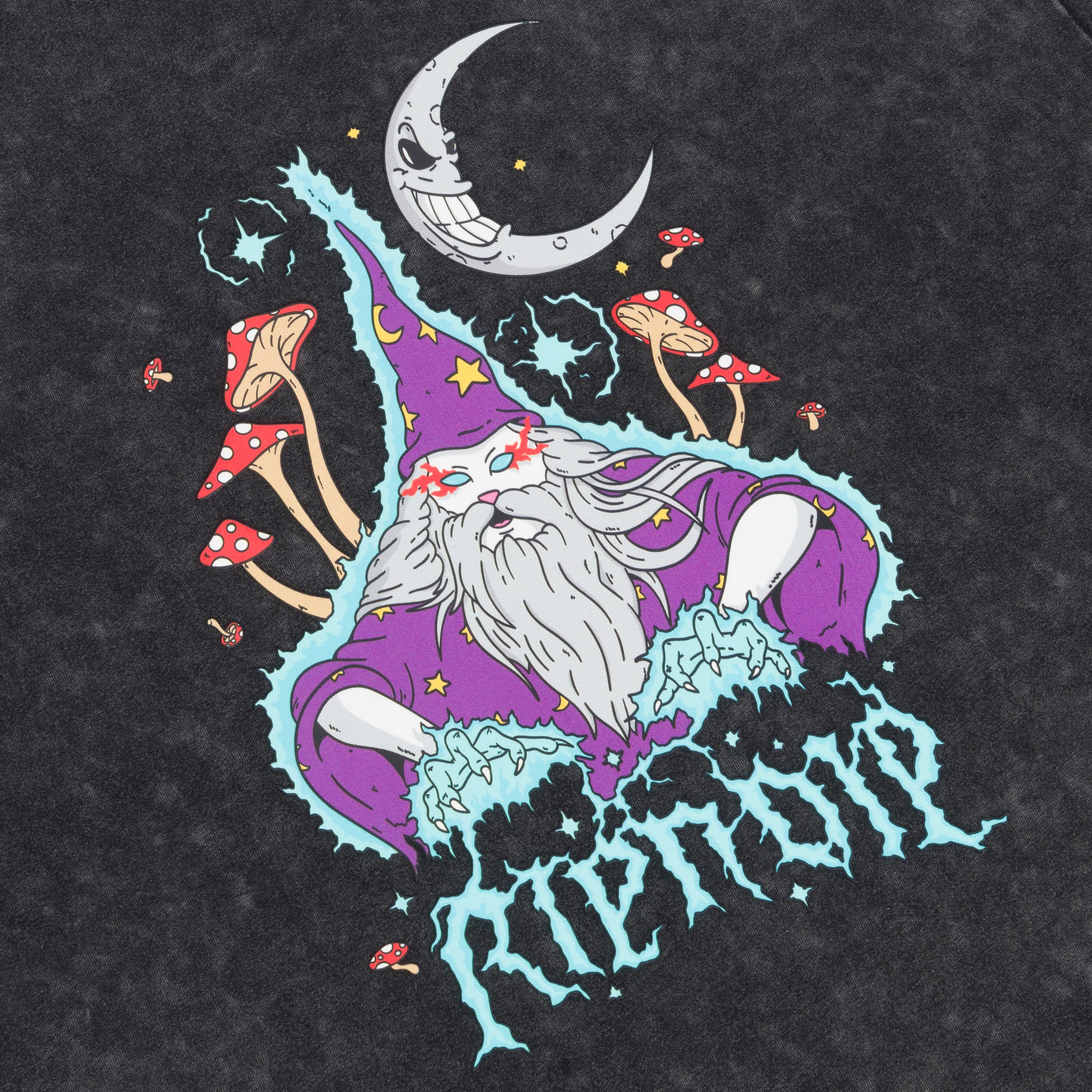 ORACLE TEE ( BLACK  WASH )