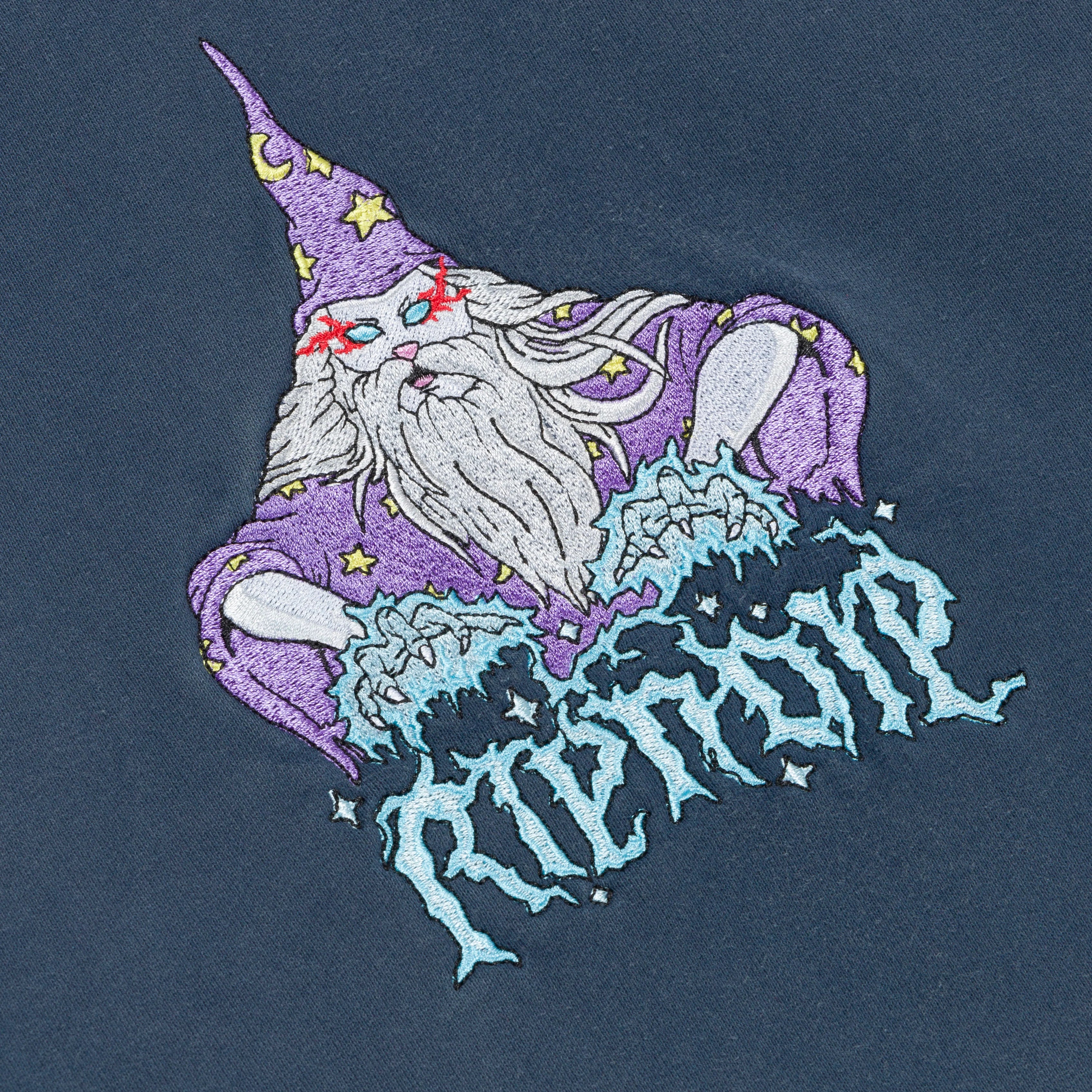 ORACLE DOUBLE HOOD HOODIE ( NAVY MINERAL WASH )