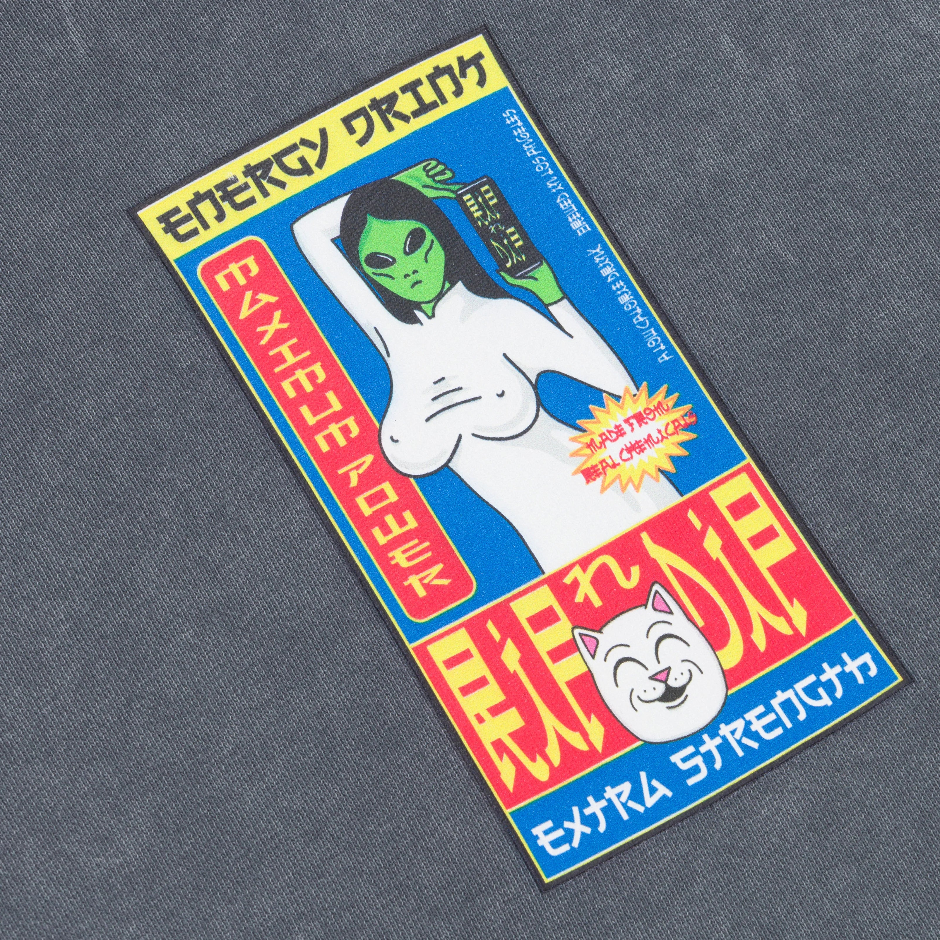 NERM´S CAN´S HOODIE ( CHARCOAL VINTAGE )