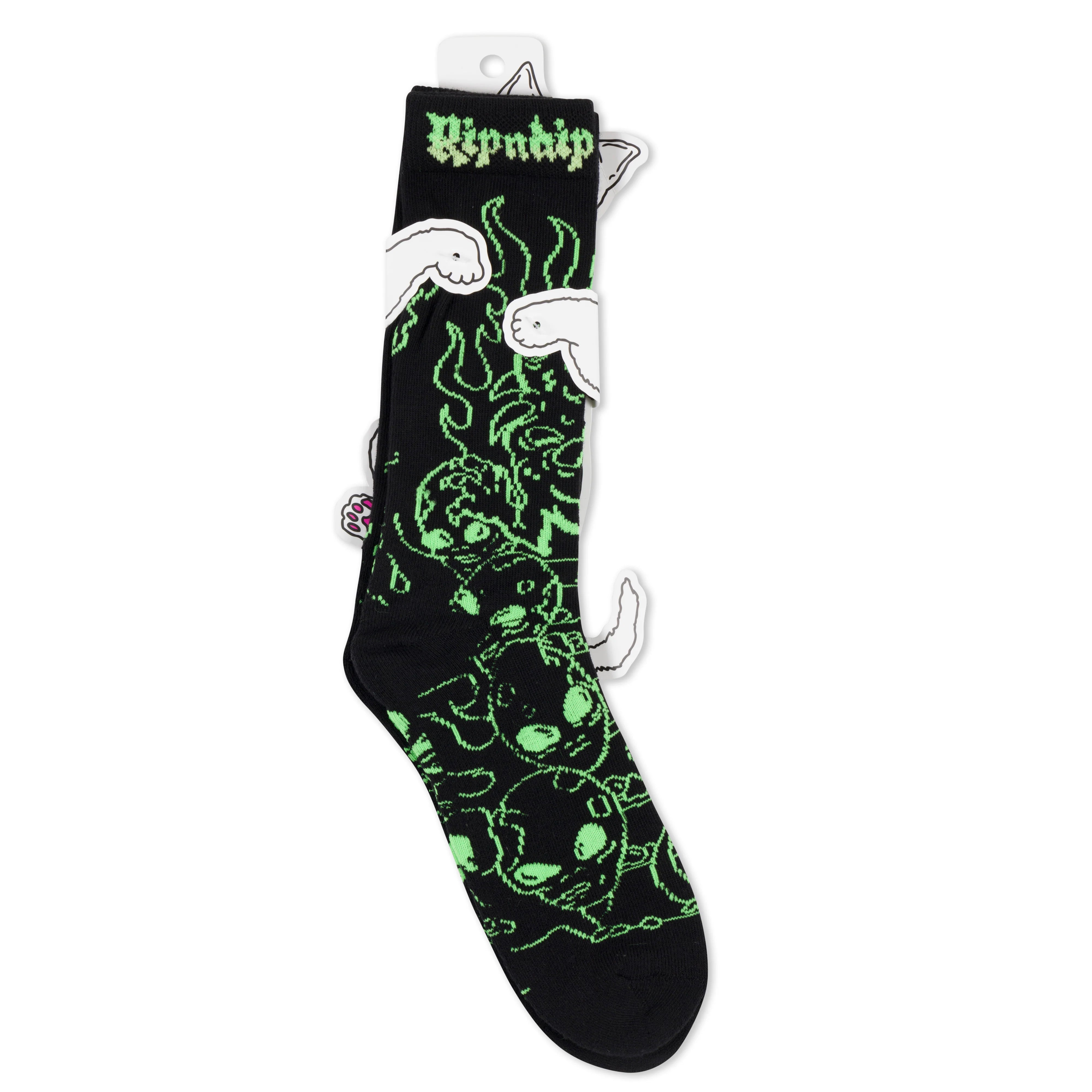 HORNTAIL SOCKS ( BLACK )