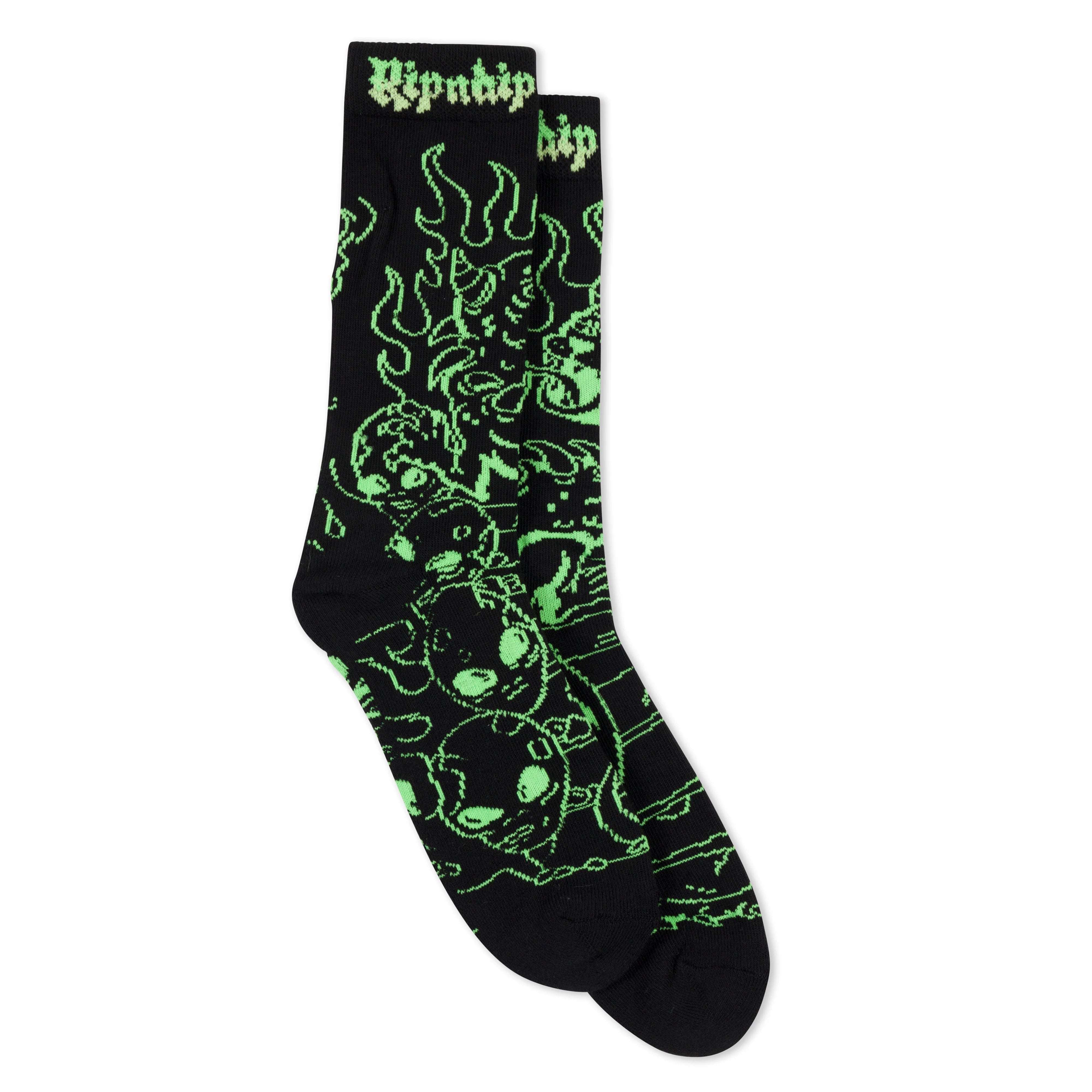 HORNTAIL SOCKS ( BLACK )