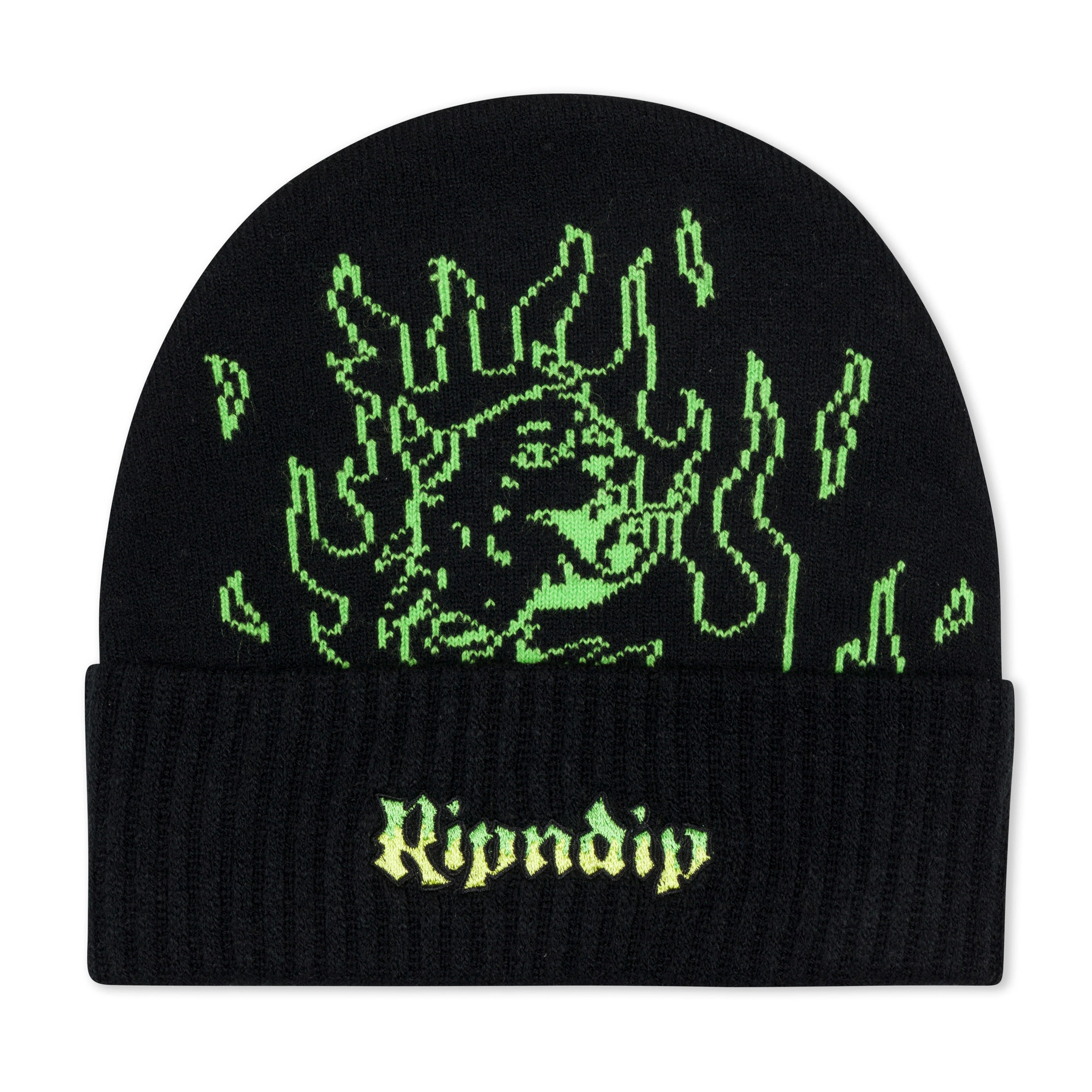 HORNTAIL BEANIE ( BLACK )