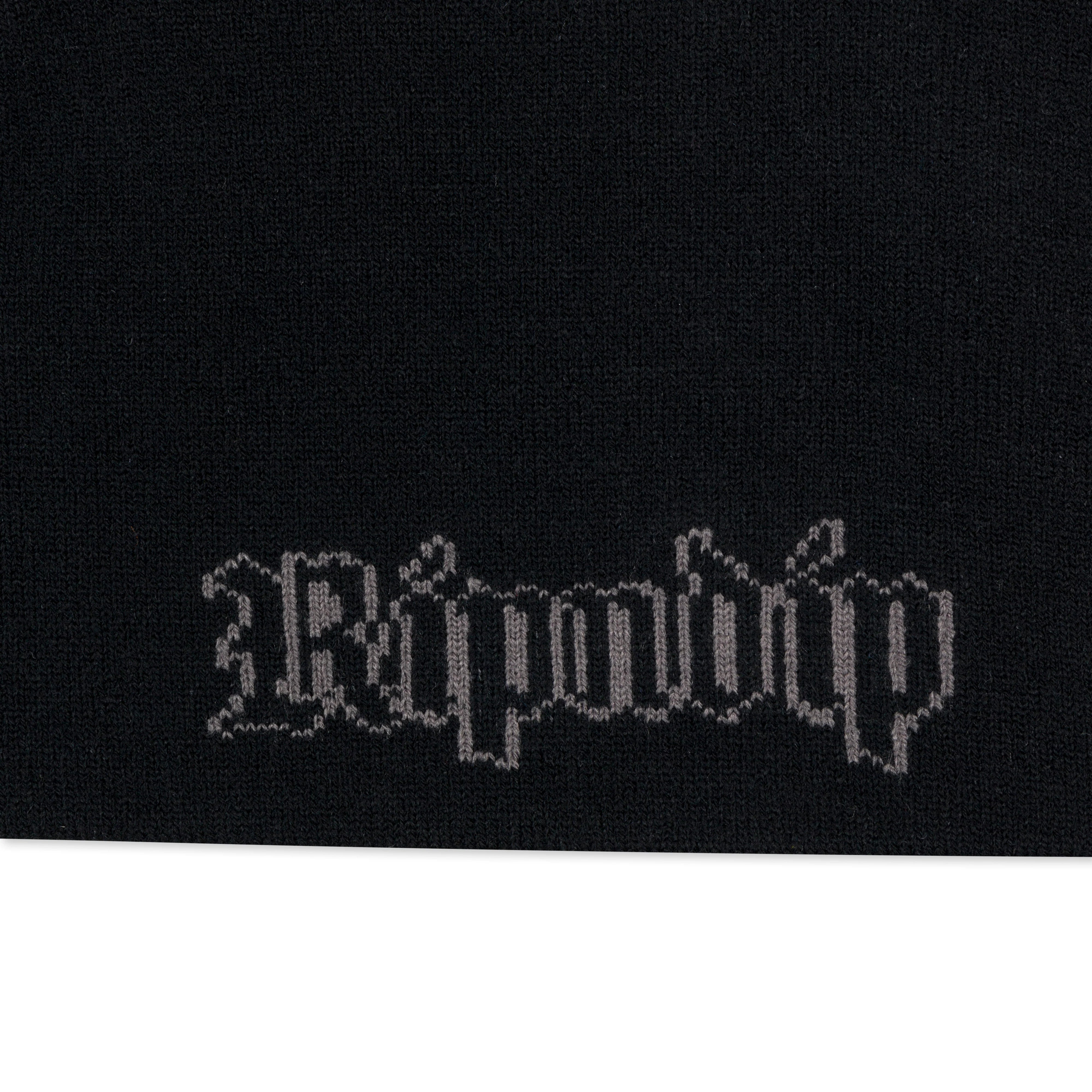 LORD SAVIOR SKULL BEANIE ( BLACK )