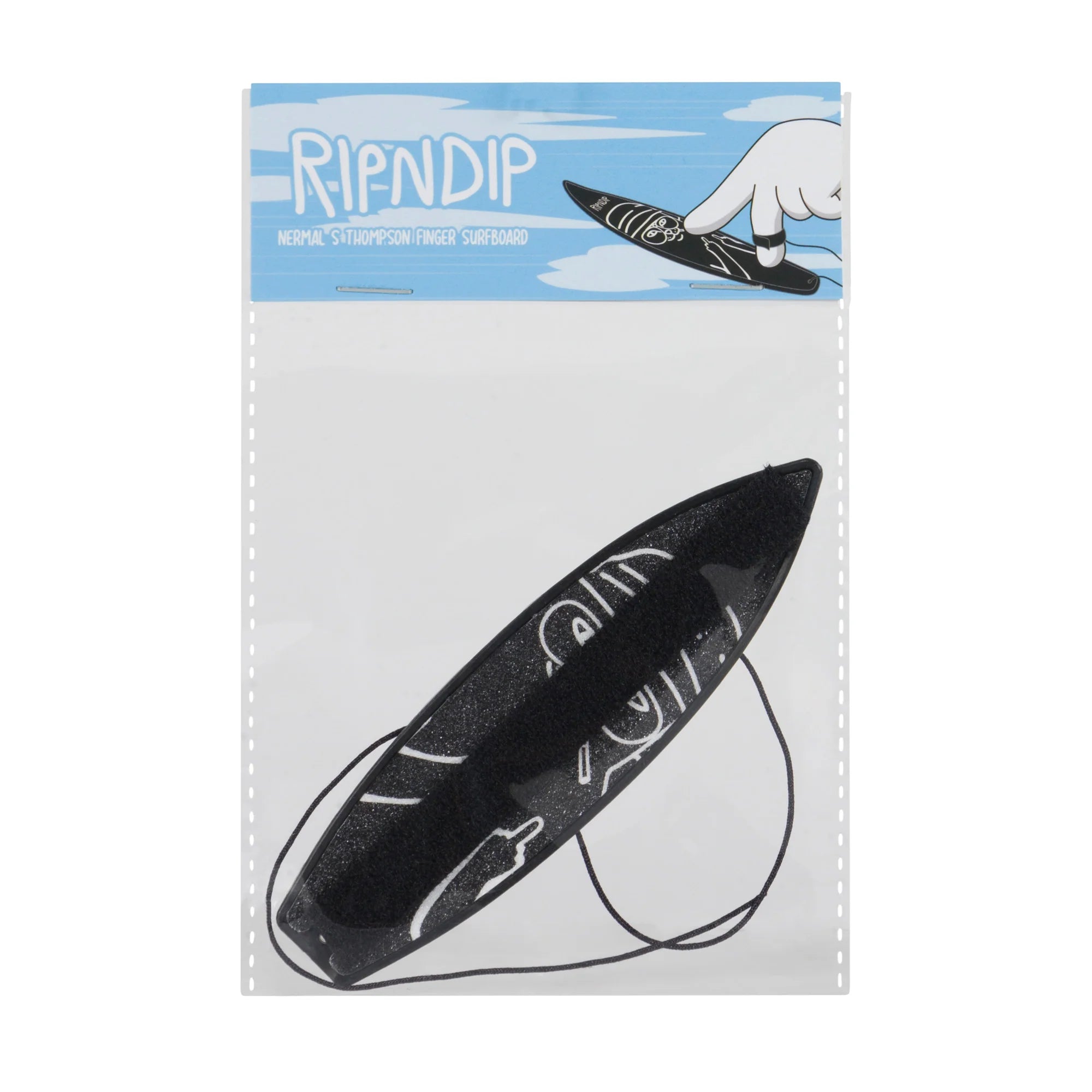 NERMAL S THOMPSON FINGER SURFBOARD ( BLACK )