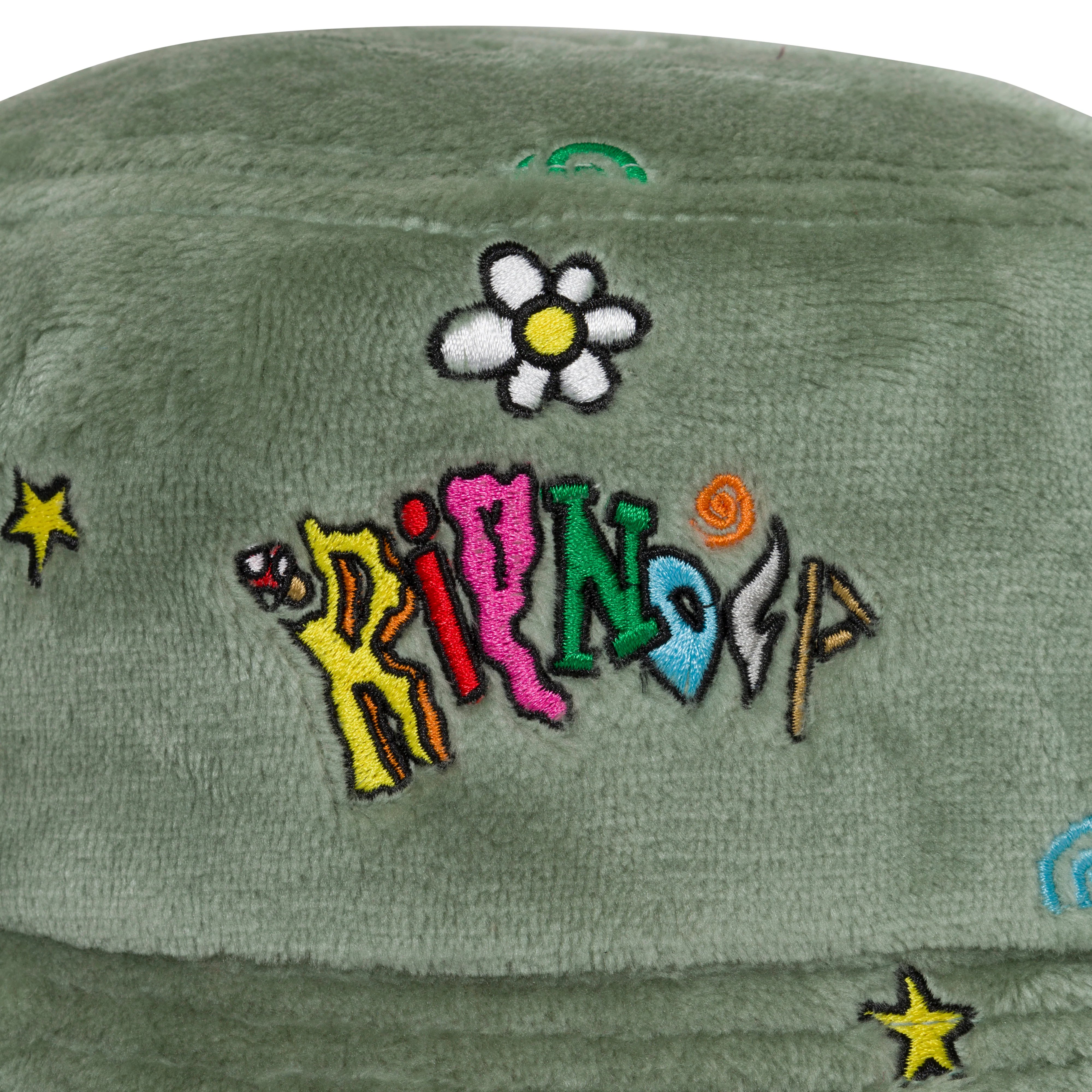 BROKEN DOWN SHERPA BUCKET HAT ( LIGHT SAGE )