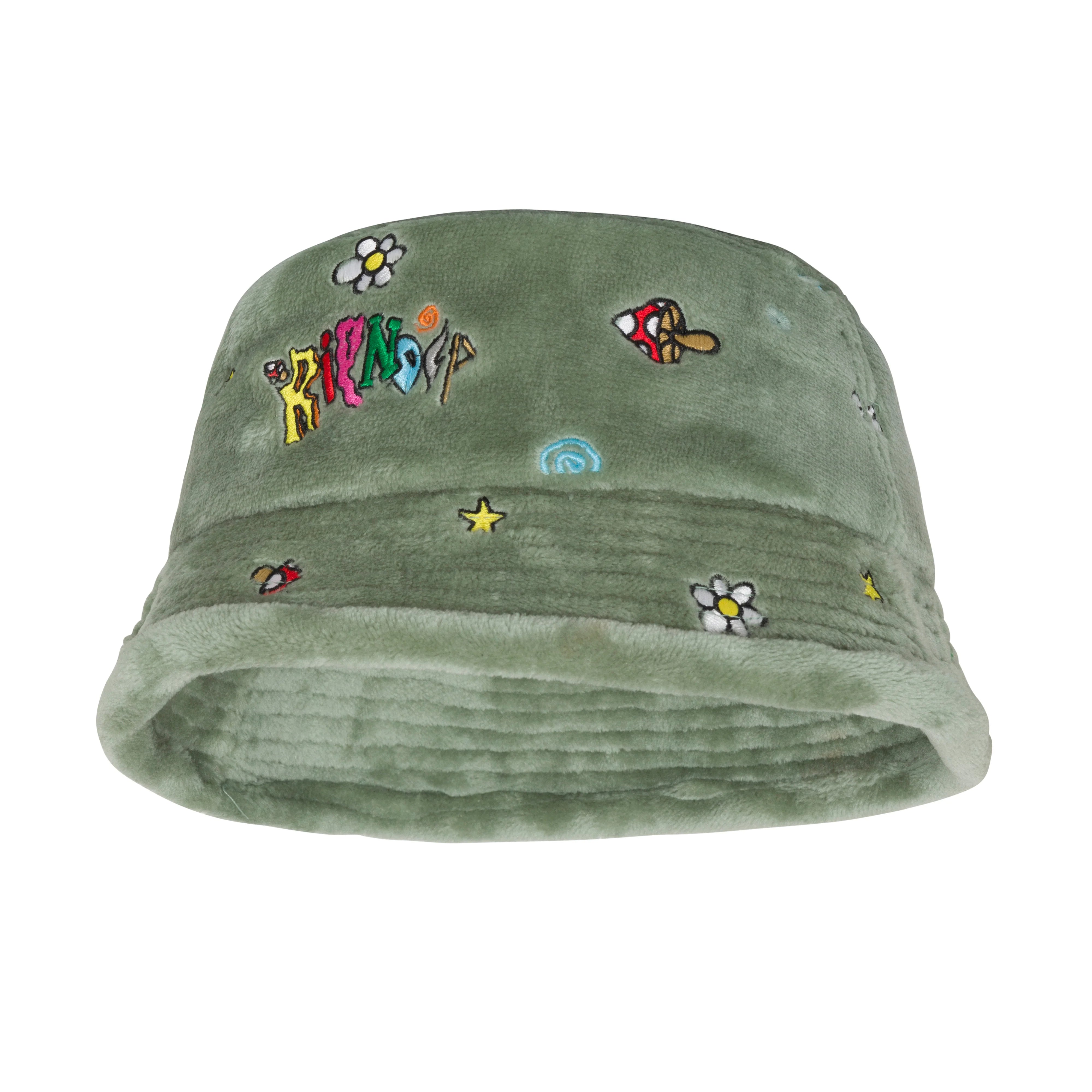 BROKEN DOWN SHERPA BUCKET HAT ( LIGHT SAGE )