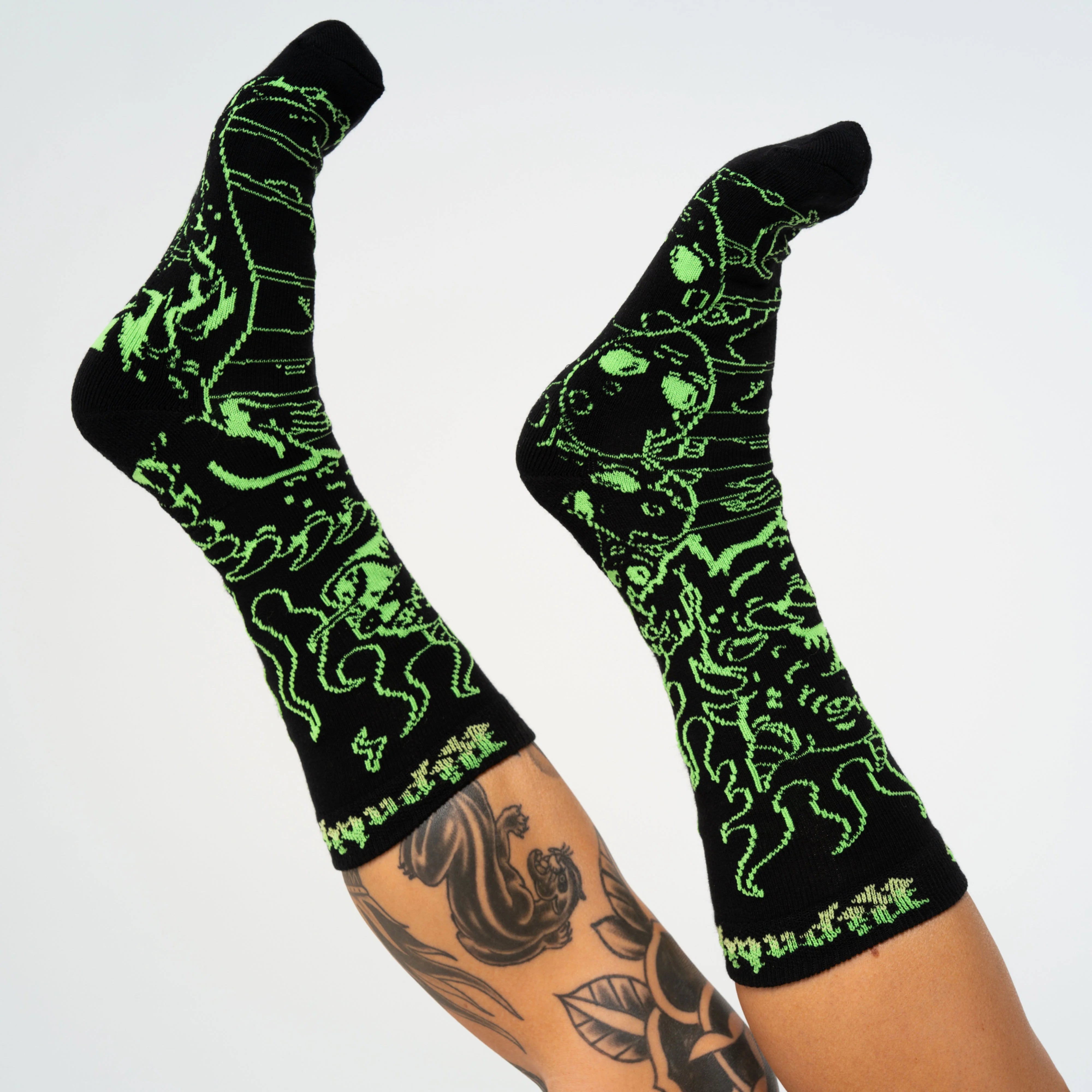 HORNTAIL SOCKS ( BLACK )