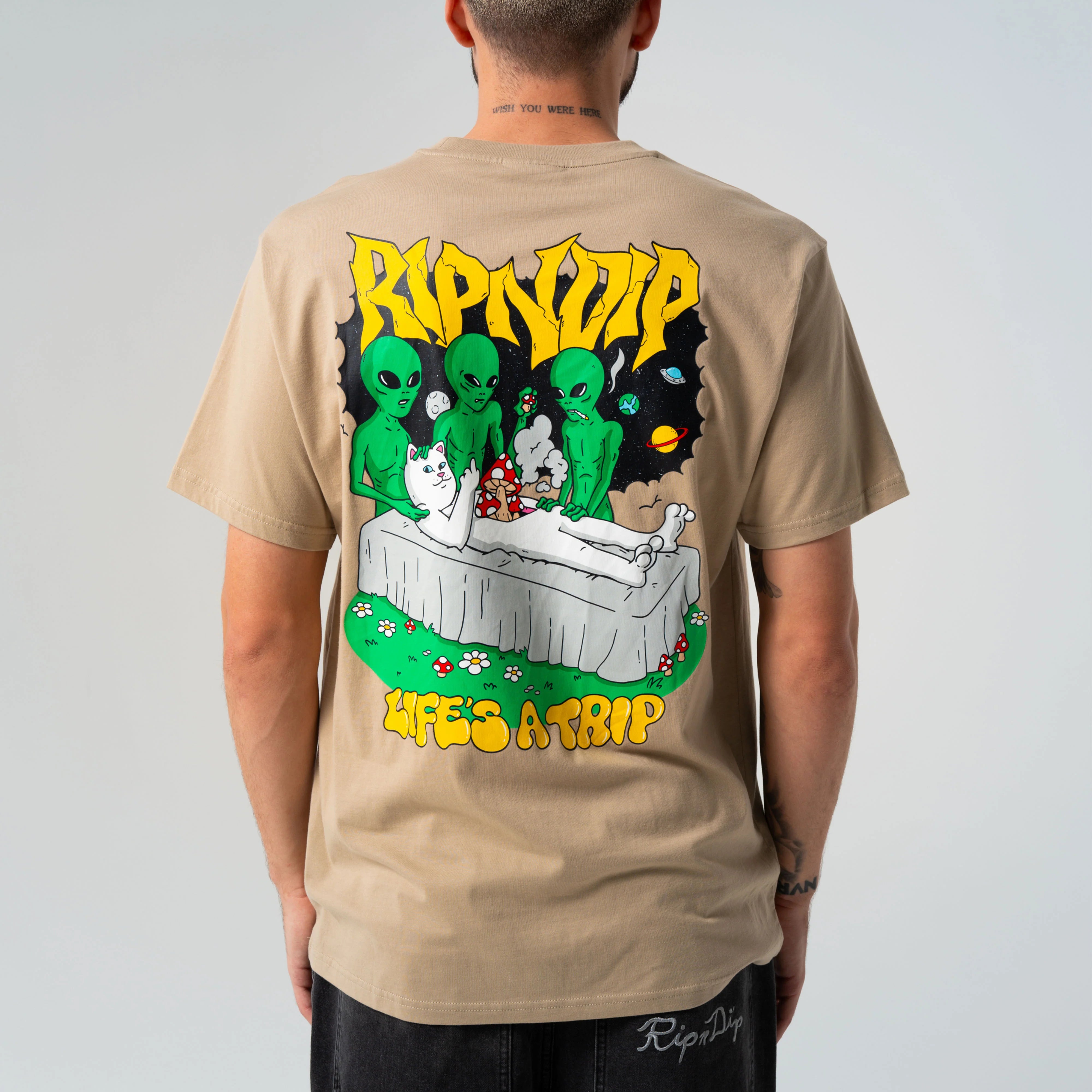 HARVEST TEE ( KHAKI )