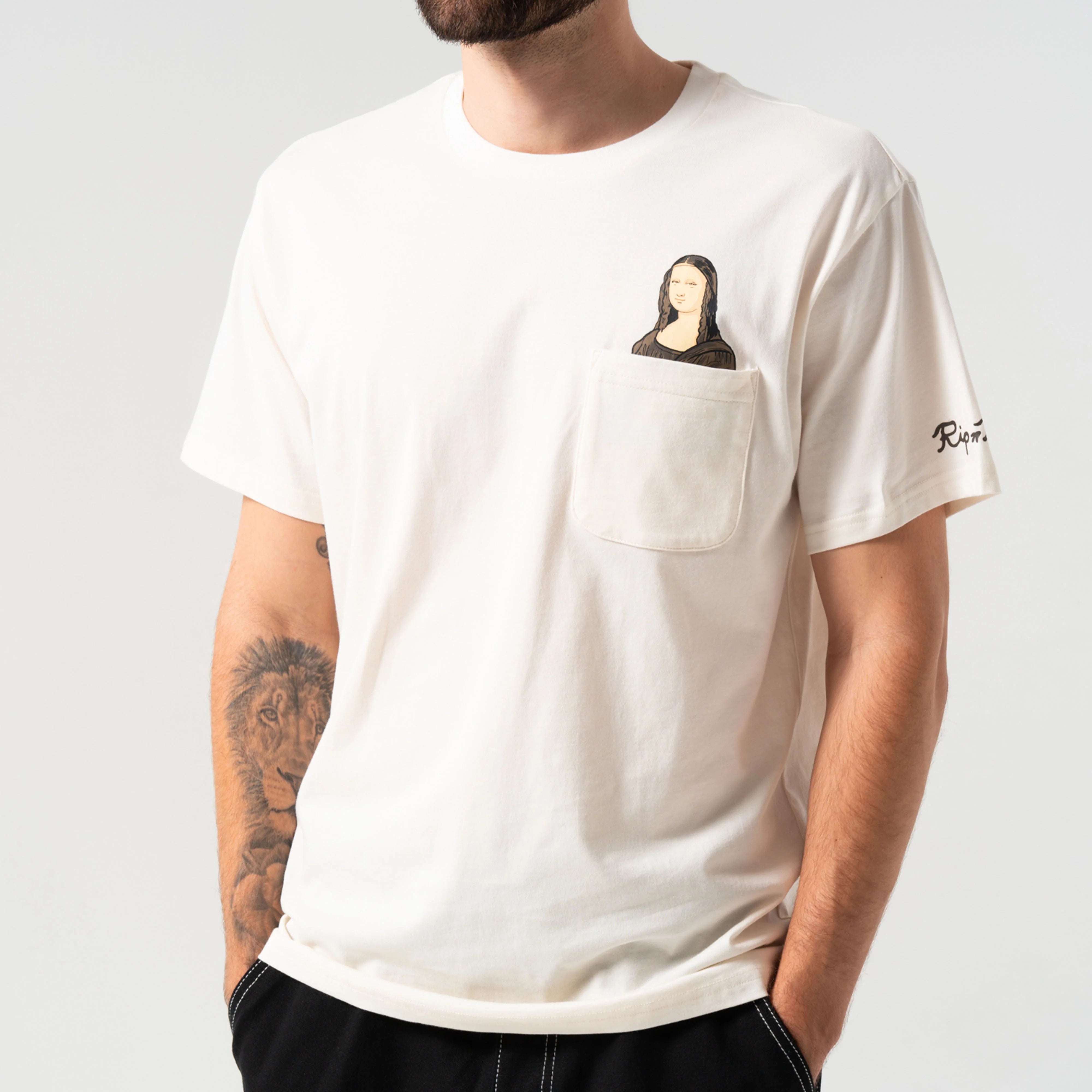NERMALISA POCKET TEE ( BONE )