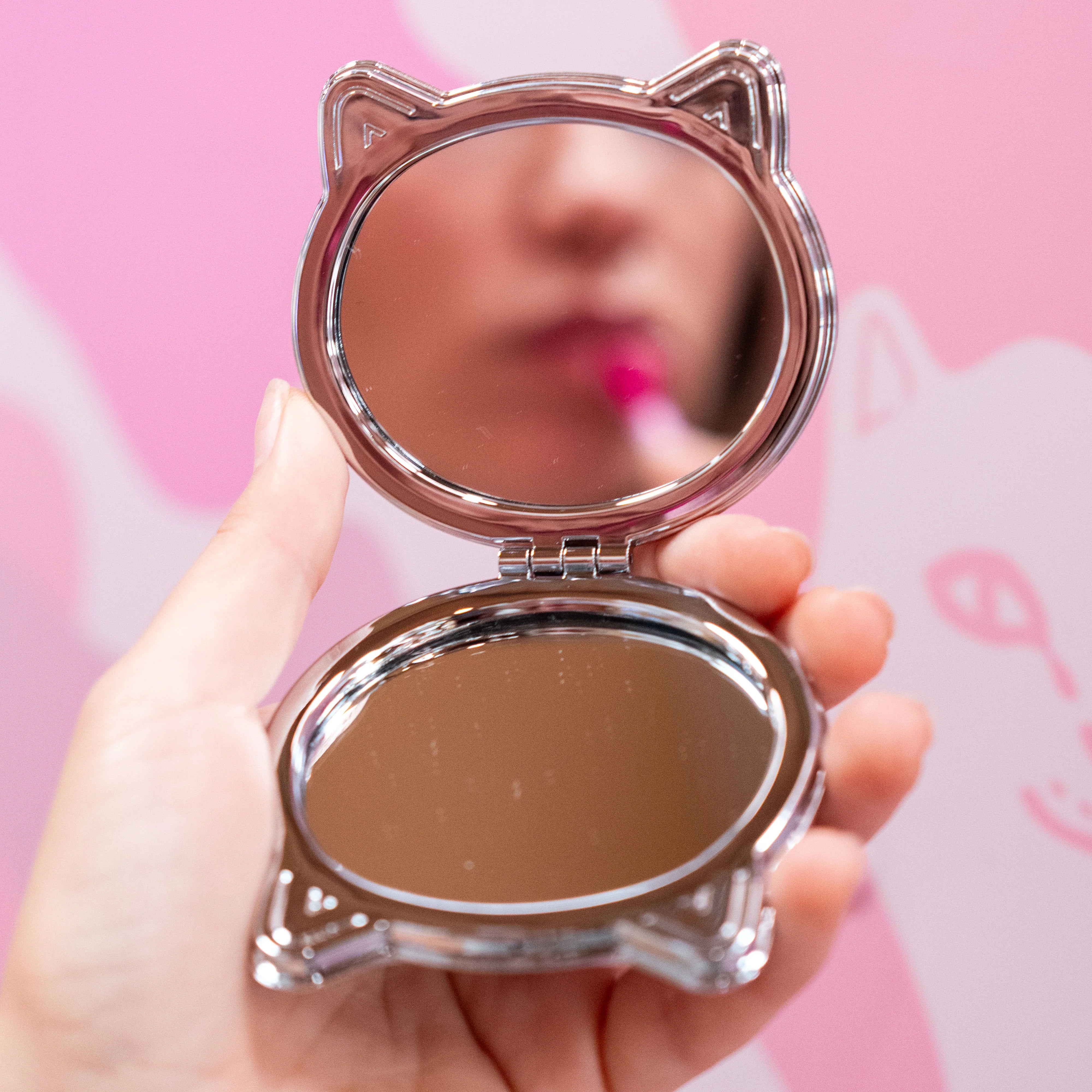 LORD NERMAL COMPACT MIRROR ( WHITE )