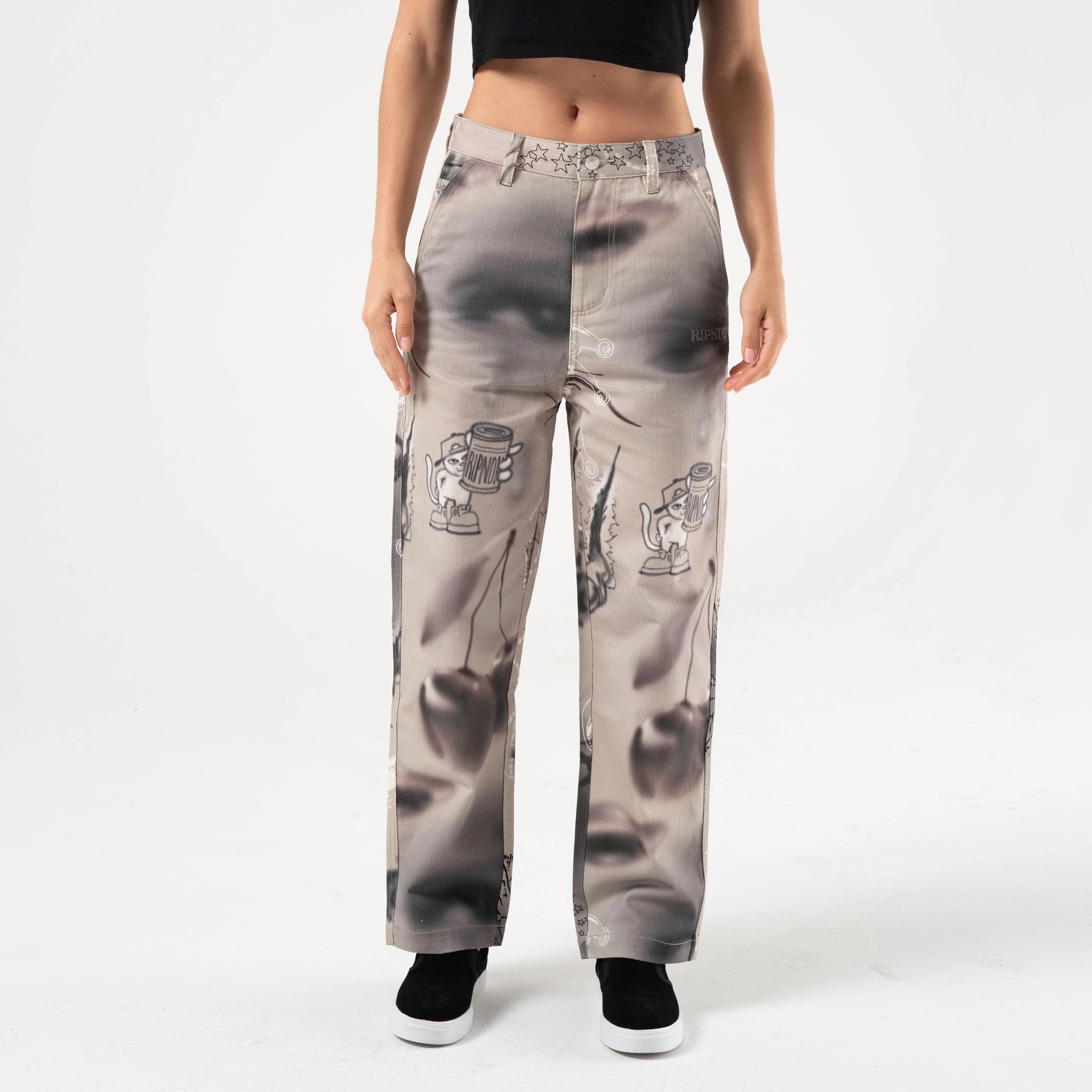 STARGAZING CARPENTER STRAIGHT LEG PANTS ( MULTI )